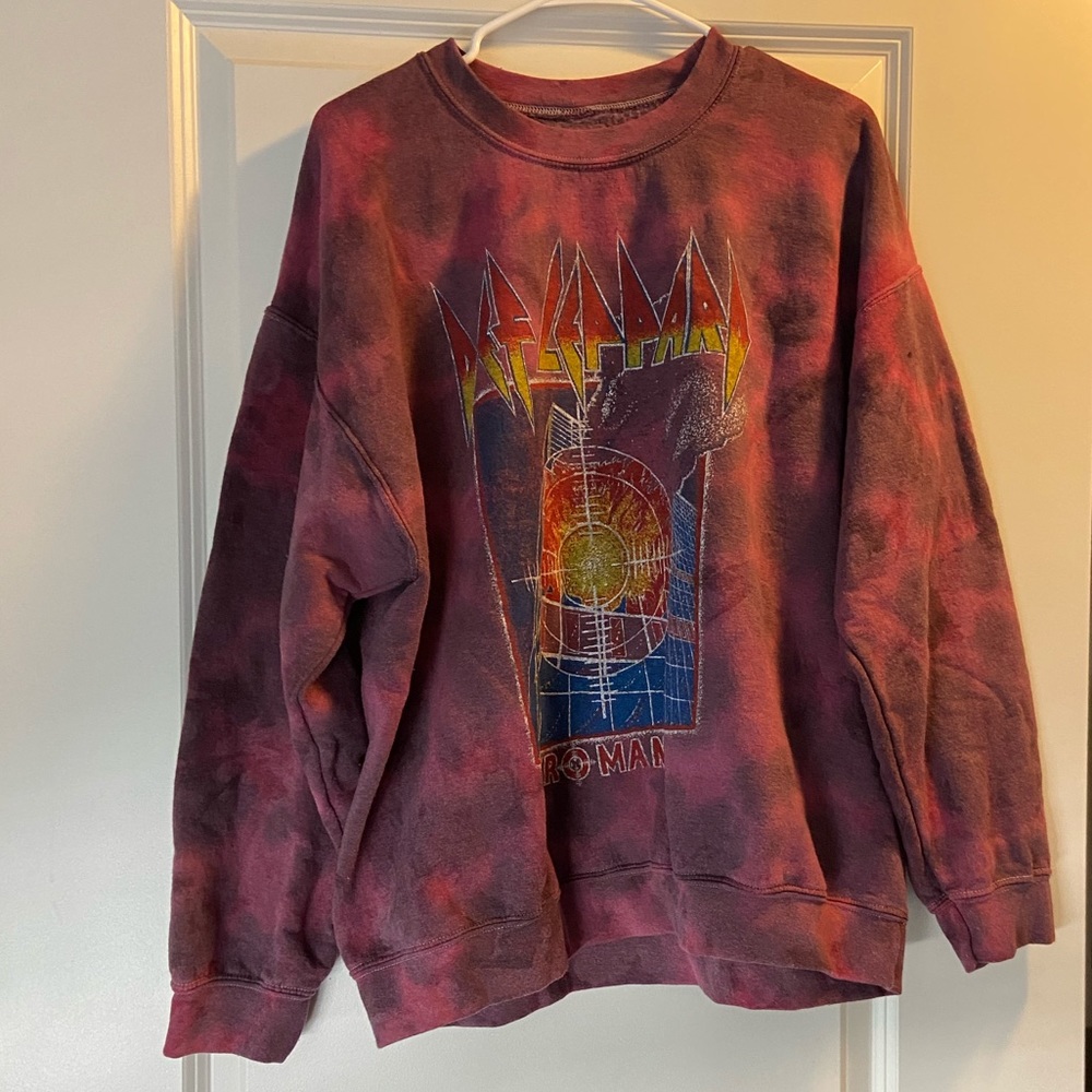 Def Leppard Band Crewneck Sweatshirt